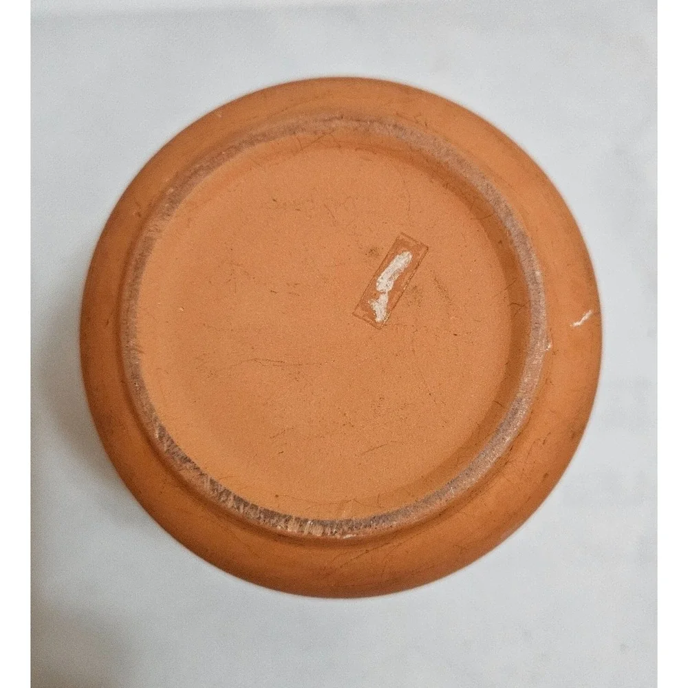 Terracotta Garlic‎ Keeper Storage Container with Cork Lid Kitchen Decor